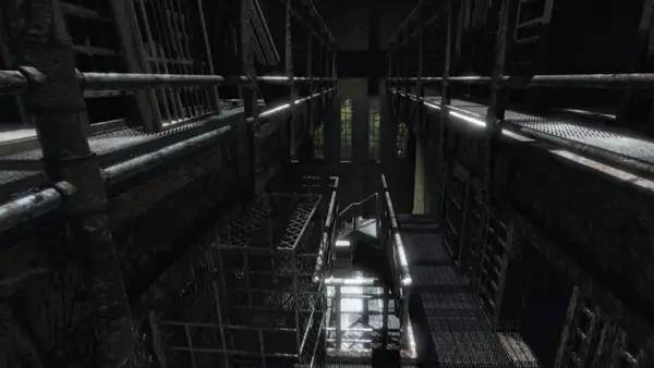 Иллюстрация уровня INDICTED с деталями окружения