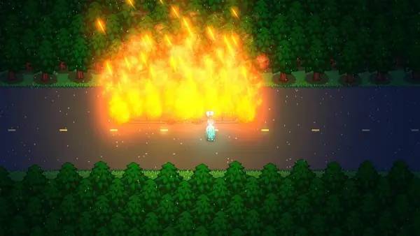 Иллюстрация уровня Inspiring Dreams - A Short Adventure Game с деталями окружения