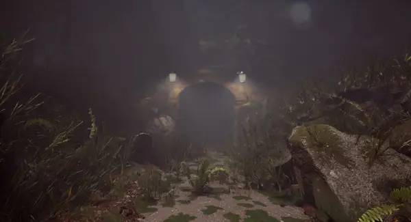 Иллюстрация уровня INTERPOINT с деталями окружения