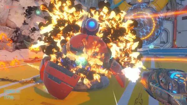 Иллюстрация уровня Invicta Beam с деталями окружения