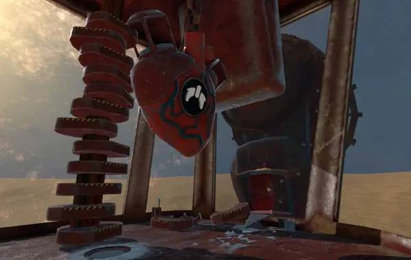 Иллюстрация уровня Iron Ascension с деталями окружения