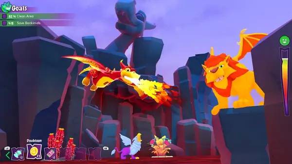 Иллюстрация уровня Island Saver - Fantasy Island с деталями окружения