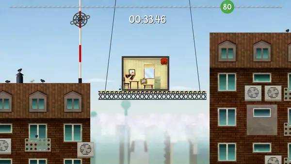 Иллюстрация уровня Jim is Moving Out! с деталями окружения