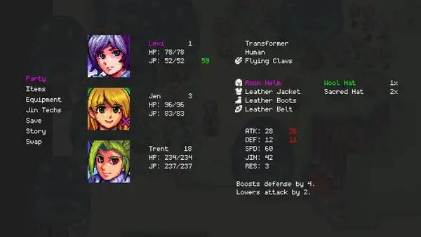 Иллюстрация уровня Jin Conception с деталями окружения