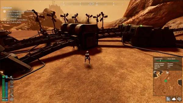 Иллюстрация уровня JUNKPUNK с деталями окружения