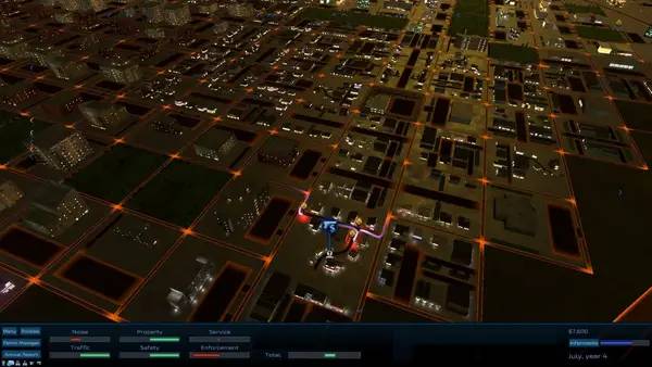 Иллюстрация уровня Jurisdiction с деталями окружения