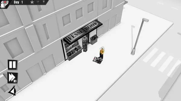 Иллюстрация уровня Kill The Bad Guy с деталями окружения