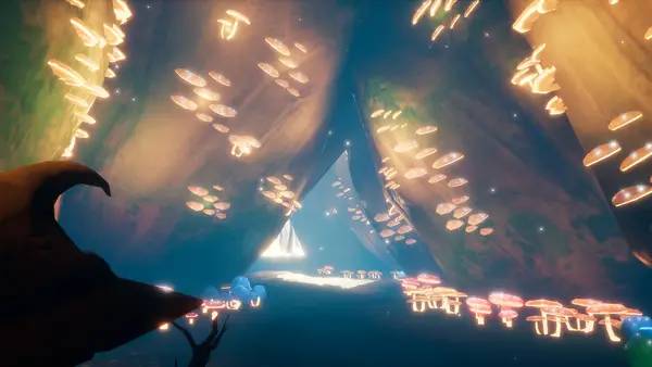 Иллюстрация уровня Kinoko с деталями окружения