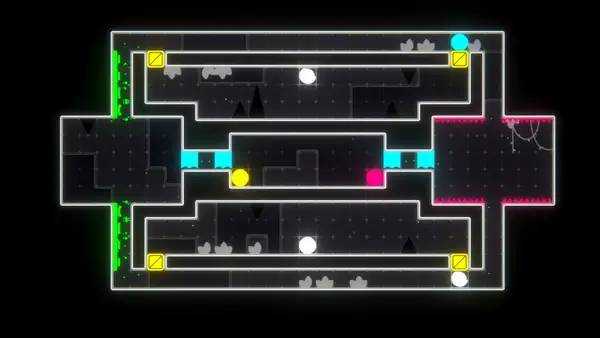 Иллюстрация уровня Kombinera с деталями окружения