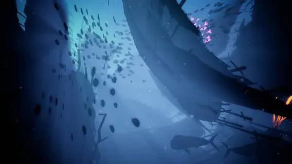 Иллюстрация уровня Koral с деталями окружения