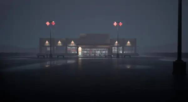 Иллюстрация уровня KunKun dream Startles the Soul с деталями окружения