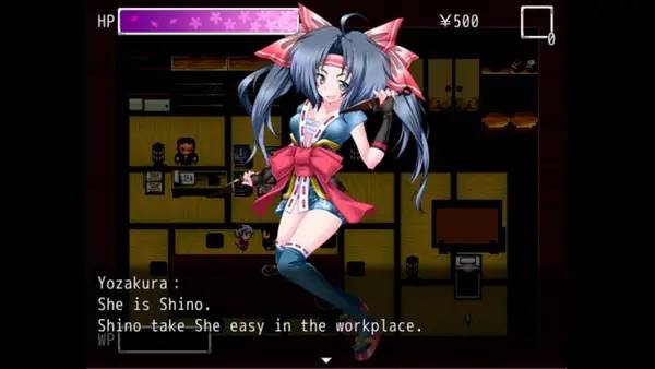 Иллюстрация уровня Kunoichi Ninja с деталями окружения