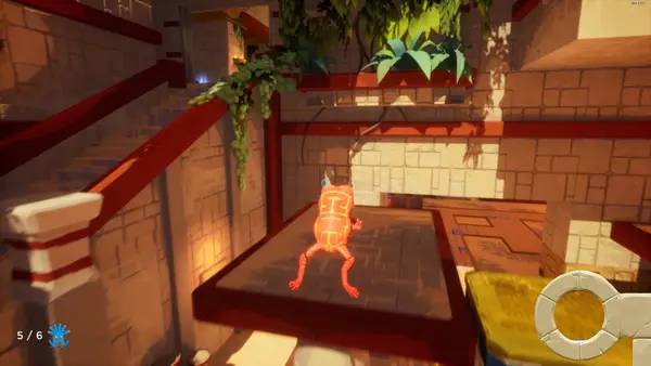 Иллюстрация уровня La Rana с деталями окружения