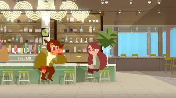 Иллюстрация уровня Land of Screens с деталями окружения