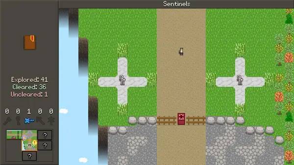 Иллюстрация уровня Leaf's Odyssey с деталями окружения