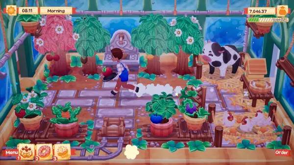 Иллюстрация уровня Lemon Cake с деталями окружения