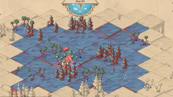 Иллюстрация уровня Lethis - Daring Discoverers с деталями окружения