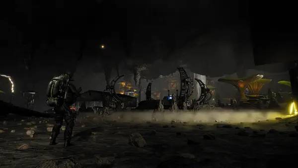 Иллюстрация уровня LIFE EFFECT с деталями окружения