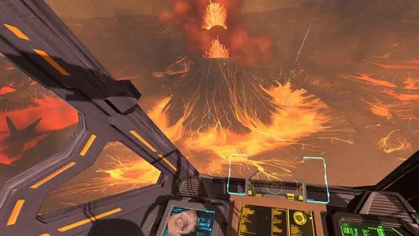 Иллюстрация уровня Life Hutch VR с деталями окружения