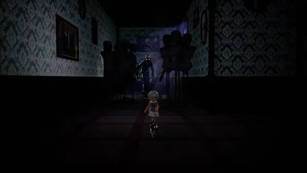 Иллюстрация уровня LIGHT Black Cat and Amnesia Girl с деталями окружения