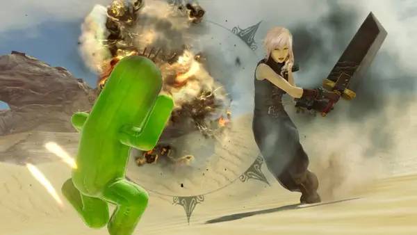 Иллюстрация уровня LIGHTNING RETURNS  FINAL FANTASY 13 с деталями окружения