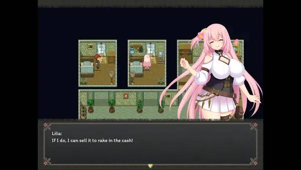 Иллюстрация уровня Lilia  The Fallen Flower in the Prison City с деталями окружения