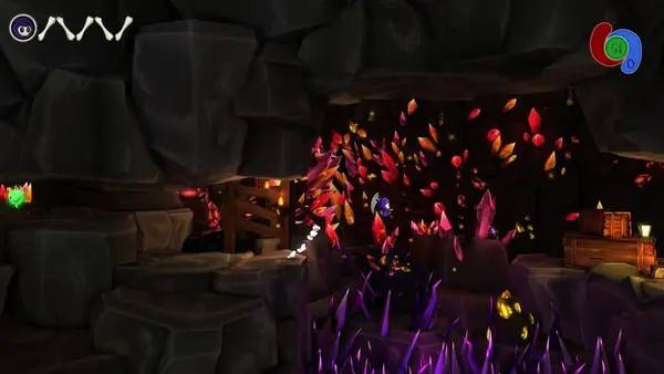 Иллюстрация уровня Little Reaper с деталями окружения