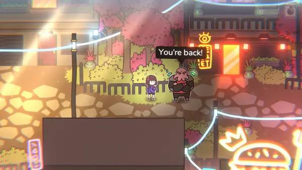 Иллюстрация уровня Loading Story с деталями окружения