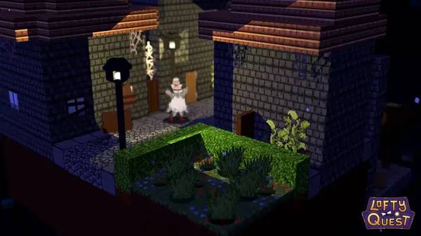 Иллюстрация уровня Lofty Quest с деталями окружения