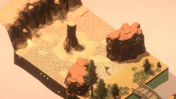 Иллюстрация уровня Lonesome - Chapter 1 с деталями окружения