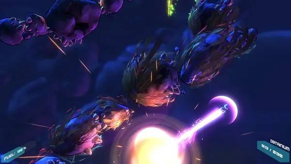 Иллюстрация уровня LOST ORBIT с деталями окружения