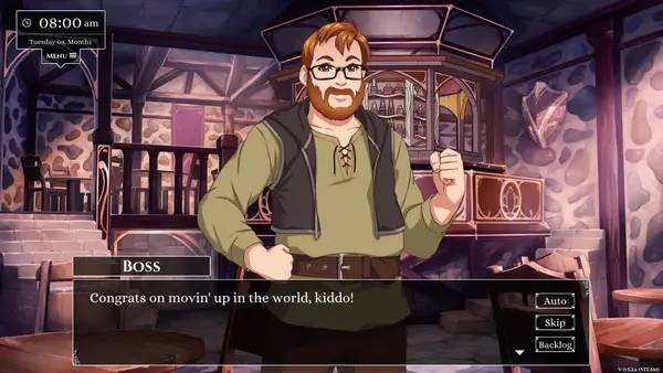 Иллюстрация уровня Love Esquire - RPG Dating Sim Visual Novel с деталями окружения