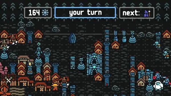 Иллюстрация уровня Luckitown с деталями окружения