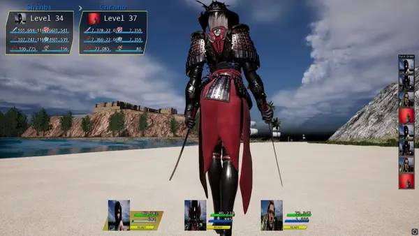 Иллюстрация уровня LunaQuest с деталями окружения