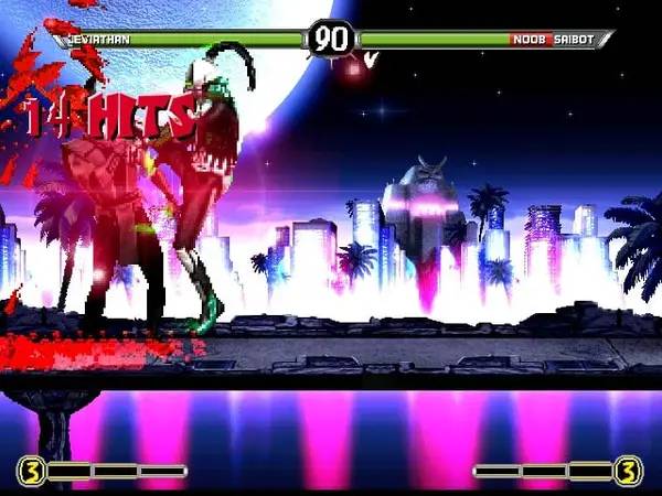 Иллюстрация уровня M.U.G.E.N. Mortal Kombat 9 с деталями окружения