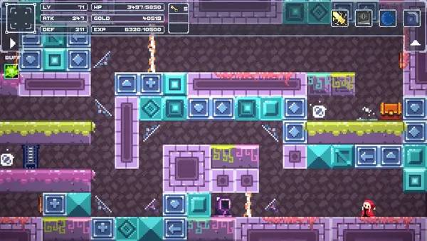 Иллюстрация уровня Mage Tower с деталями окружения