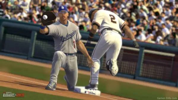 Иллюстрация уровня Major League Baseball 2k9 с деталями окружения
