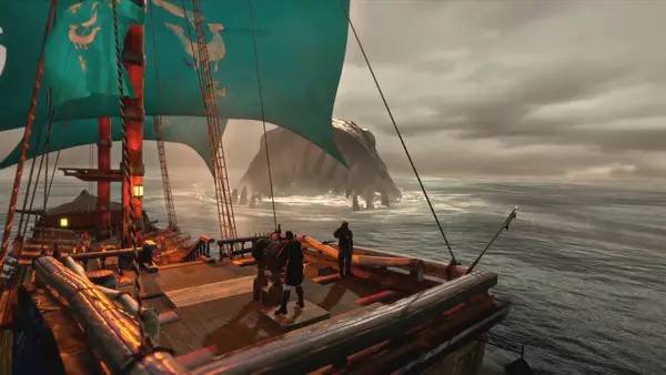 Иллюстрация уровня Man O' War  Corsair - Warhammer Naval Battles с деталями окружения