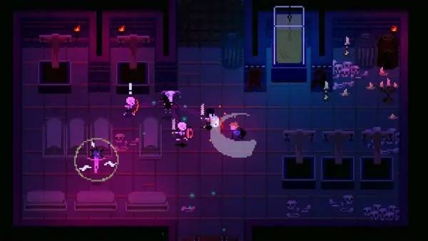 Иллюстрация уровня Mana Spark с деталями окружения