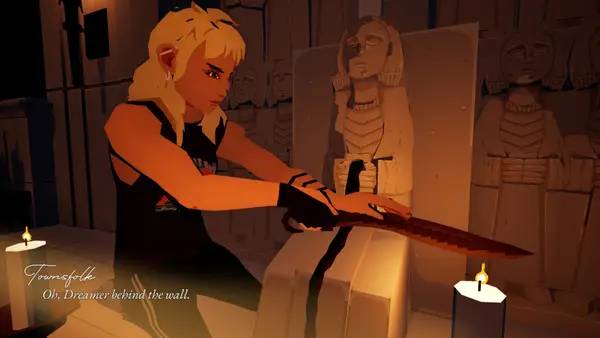 Иллюстрация уровня Many Nights a Whisper с деталями окружения