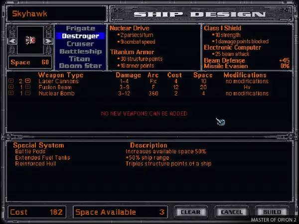 Иллюстрация уровня Master of Orion 1+2 с деталями окружения