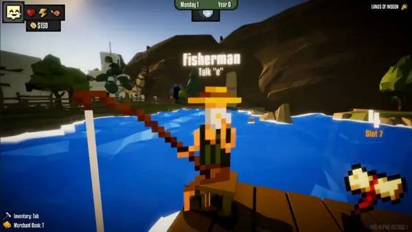 Иллюстрация уровня Medieval Shopkeeper Simulator с деталями окружения