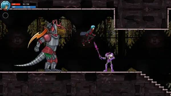 Иллюстрация уровня Metamorfose S с деталями окружения