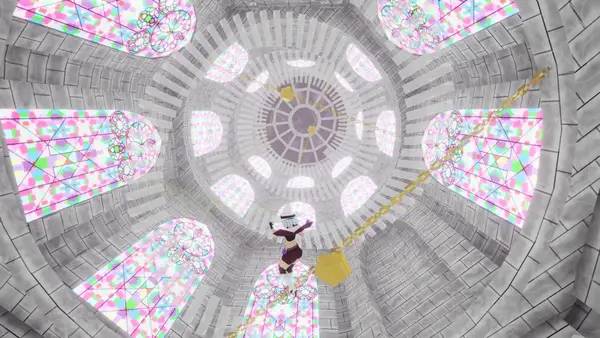 Иллюстрация уровня Metro Gravity с деталями окружения