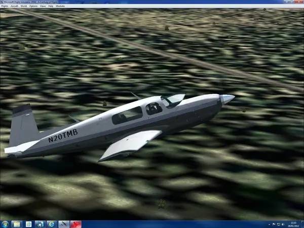 Иллюстрация уровня Microsoft Flight Simulator 2004 - A Century of Flight с деталями окружения