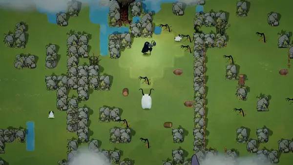 Иллюстрация уровня Mistified с деталями окружения