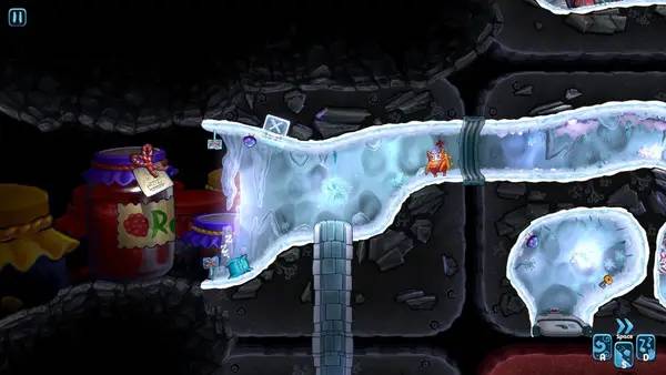 Иллюстрация уровня Molecats с деталями окружения