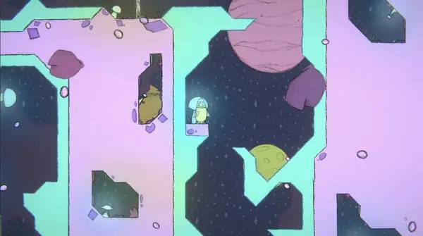 Иллюстрация уровня Moonstuck с деталями окружения