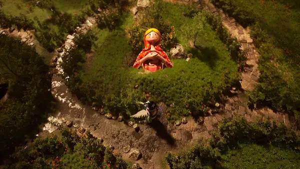 Иллюстрация уровня Moroi с деталями окружения