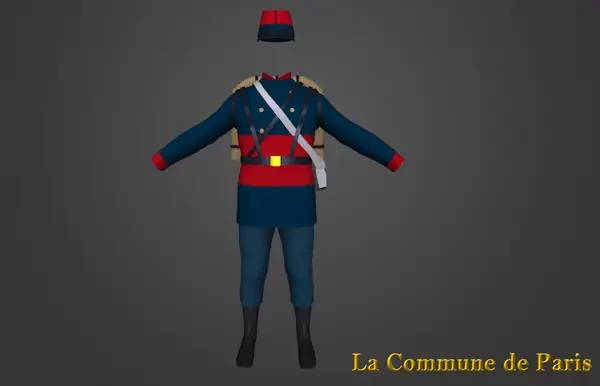 Иллюстрация уровня Mount & Blade 2  Bannerlord - la Commune de Paris с деталями окружения